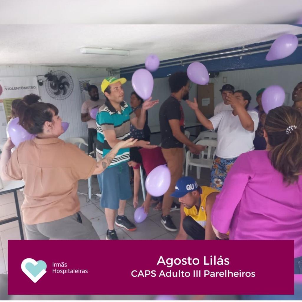 Caps Adulto Iii Parelheiros Realiza A O Em Prol Da Campanha Agosto